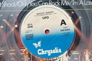 UFO Limited edition clear vinyl 7" EP in vg+ condition