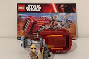 LEGO Star Wars Rey's Speeder 75099