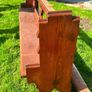 Benches pews garden or wedding seating Image 3