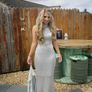 Silver debs dress Image 2