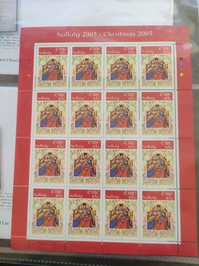 stamps first day covers in anpost albums