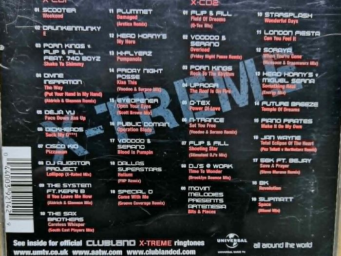 Clubland X-Treme 2 x CD