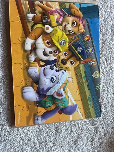 Paw patrol jigsaw x3
