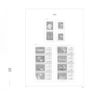 2014 Ireland Davo Supplement Stamp Pages. Includes Pages 174, 175, 176, 177 and 177a (Christmas Booklet) and B58 (Miniature) Sheets Pages include illustrations of stamps and mounts. 6 Pages Image 5