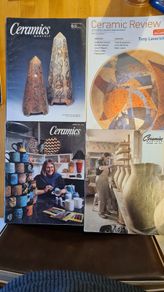 Ceramic Review Magazines From 1983- 2004. Plus A Pottery Making Illustrated Magazine. All In Good Condition.see Photos For All 15.