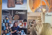 Ceramic Review Magazines From 1983- 2004. Plus A Pottery Making Illustrated Magazine. All In Good Condition.see Photos For All 15.