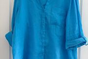 Dunnes Turquoise Long sleeve  Blouse