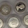Great Britain Silver Proof 1984 1999 2007 2005 2004 2006 2003 1999 2002 1 Pound Silver Coins in Original Capsules Image 8