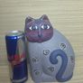 Ceramic cat ornament Image 7