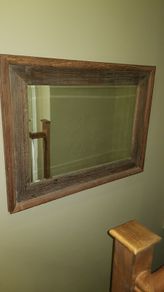 Timber frame mirror