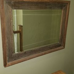 Timber frame mirror