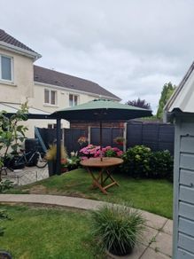 Garden Table with Umbrella