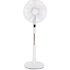 Tall freestanding fam with remote control