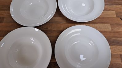 4 x pasta bowl plates