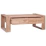 Coffee Table 110x60x40 cm Solid Teak Wood Image 3