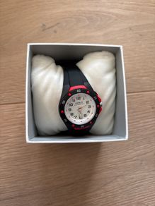 Lorus Red & Black Quartz Watch