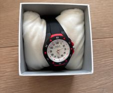Lorus Red & Black Quartz Watch