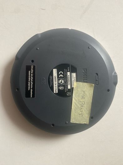 Philips AX2400/02 Portable CD Player / Discman For Parts or Repair