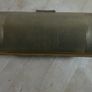 Vintage Kigu London Musical Powder Compact Gold Tone Engine Turned Music Box 1950s Image 5