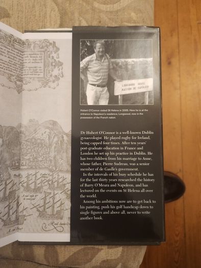 The Emperor And The Irishman. Napoleon And Dr Barry O'meara On St Helena. By Dr Hubert O' Connor.first Edition Hardback With Dustjacket In Good Condition.