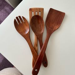 New Wooden Utensils - Set of 4