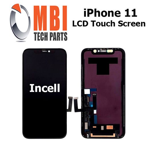 iPhone 11 LCD Touch Screen Digitizer Glass Replacement Black InCell NCC