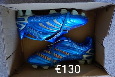 Football Boots Adidas Predator Absolute Beckham Blue (2006) Size 7.5UK FG