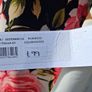 Laura Bernal - White & Red Pink Roses Sweetheart Tie Up Back with Bell Sleeves Image 9