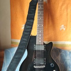 Modified 6 string Stagg L250 ( les paul junior Shape)