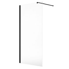 Wetroom panel - Sonas Aspect 1200 mm Matt Black
