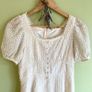 Ivory Princess Sleeve Mini Dress Image 2