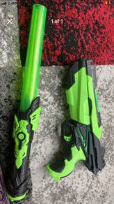 Sword and gun light and sound