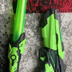 Sword and gun light and sound