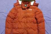 Womens STARTER padded puffer jacket coat size 10 medium detachable hood