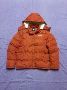 Womens STARTER padded puffer jacket coat size 10 medium detachable hood