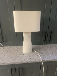 Belleek Pottery Table Lamp