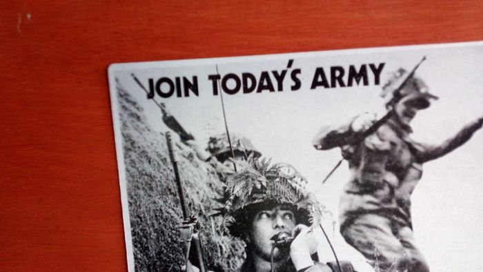 Irish Army 1974 Recruitment Notice Poster Ireland, Irish Memorabilia