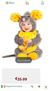 Baby Mouse Costume