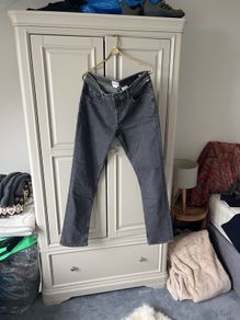 Timberland Men's Jeans Grey Stonewash 34x32