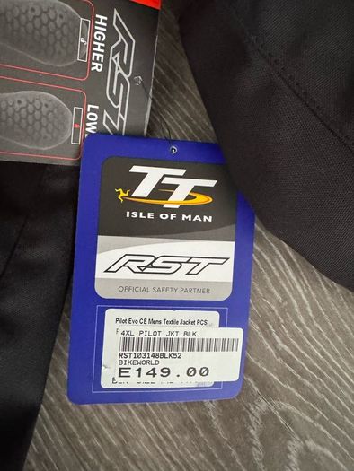 RST motorcycle jacket and pants