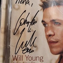 Will Young signed CD.