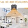 Mini Small Camera 1080P HD Small Portable Cordless Outdoor Cameras,Home Surveillance Security Camera with Night Vision and Motion Detection,Compact Outdoor/Indoor Video Recorder Image 2