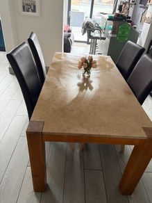 Dinning room table and chairs