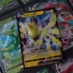 Regieleki V ! Ultra Rare ! from Silver Tempest Set ! 2022 ! Pokemon Card !