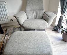 Authentic Coalesse Massaud Lounge Chair & Storage Ottoman (Designer)