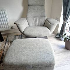 Authentic Coalesse Massaud Lounge Chair & Storage Ottoman (Designer)
