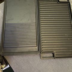 cast iron grill and griddle plates