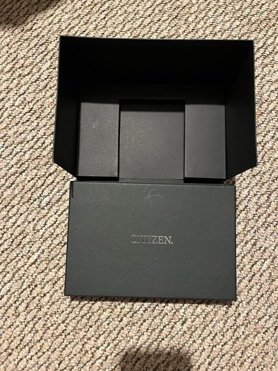 Citizen watch red arrows empty box brand new