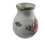 Vintage Handbemalt Porcelain Vase German 4 Inches Flowers Antique Collectable Image 2