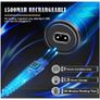 Hair Clippers Beard Trimmer for Men, Professional Cordless Hair Trimmer T-Bladeds Outliner Grooming Baldheaded Shaver with 1500mAh Battery and 180 Mins Working Time Image 6